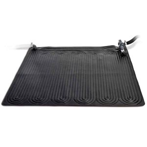 91056 Intex Soldreven varmematte PVC 1,2x1,2 m svart 28685