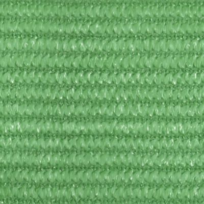 vidaXL Solseil 160 g/m² lysegrønn 3x3x4,2 m HDPE