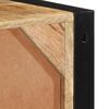 vidaXL TV-benk 80x30x25 cm grovt heltre mangotre