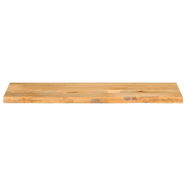 vidaXL Bordplate 100x30x3,8 cm naturlig kant heltre mango