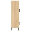 vidaXL Highboard sonoma eik 69,5x31x115 cm konstruert tre