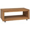 vidaXL Salongbord 110x60x40 cm heltre teak