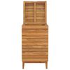 vidaXL Skittent&oslash;yskurv 40x40x70 cm heltre teak