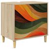 vidaXL Baderomsskap BONN Sonoma 60 x 40 x 60 cm Konstruert tre