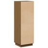 vidaXL Highboard honningbrun 37x34x110 cm heltre furu