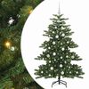 vidaXL Kunstig sammensatt juletre gr&oslash;nn 150 cm PVC og st&aring;l