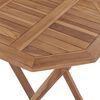 vidaXL Hagespisestuesett 3 deler heltre teak