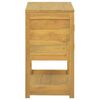 vidaXL Baderomsskap 60x40x75 cm heltre teak