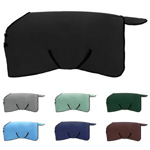 vidaXL Hestepledd Svart Polyester