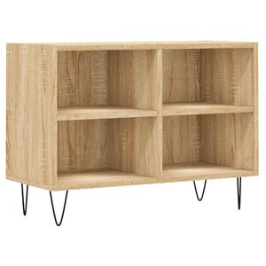 vidaXL TV-benk sonoma eik 69,5x30x50 cm konstruert tre
