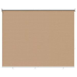 vidaXL Utend&oslash;rs rullegardin 145 (B) x 230 (H) cm beige