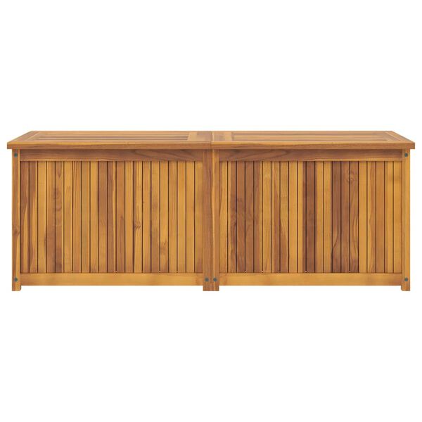vidaXL Hageboks 150x50x55 cm heltre teak