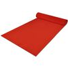 vidaXL Teppe R&oslash;d 1 x 5 m Polyester