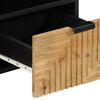 vidaXL TV-benk brun 100x33x46 cm heltre mango