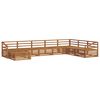 vidaXL Utend&oslash;rs sofa-sett 8 pcs Naturlig