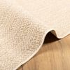 vidaXL Teppe ZIZUR beige 80x250 cm jute-utseende innend&oslash;rs og utend&oslash;rs