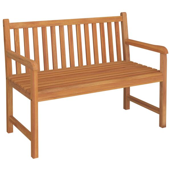 vidaXL Hagespisegruppe 4 deler heltre teak