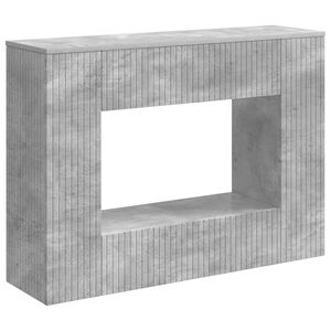 vidaXL Konsollbord BetongGr&aring; 101 x 29 x 74 cm Konstruert tre