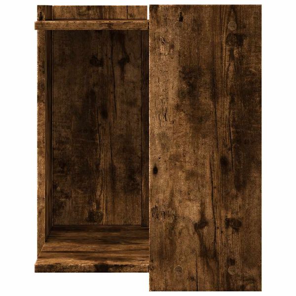 vidaXL Skap til kattetoalett r&oslash;kt eik 42x42x51 cm konstruert tre