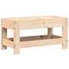vidaXL Hagefotskammel 62x30x32 cm heltre furu