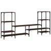 vidaXL TV-benk brun eik 206,5x28,5x95 cm konstruert tre