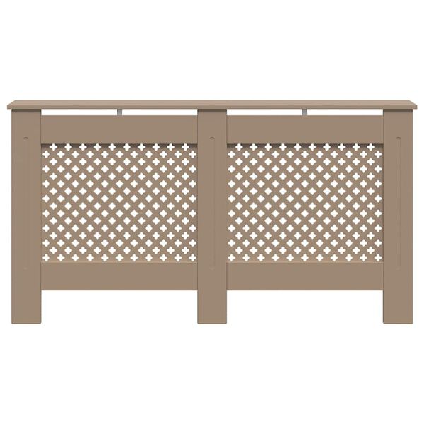 vidaXL Radiatordeksel 152x19x81,5 cm MDF