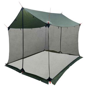 vidaXL Camping tarp med nettingvegger Army gr&oslash;nn 270 x 210 x 210 cm