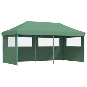 vidaXL Partytelt 292 x 580 x 315 cm Gr&oslash;nn Oxford Stoff