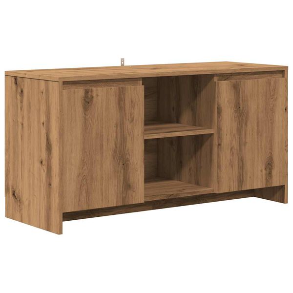 vidaXL TV-benk artisan eik 102x37,5x52,5 cm konstruert tre