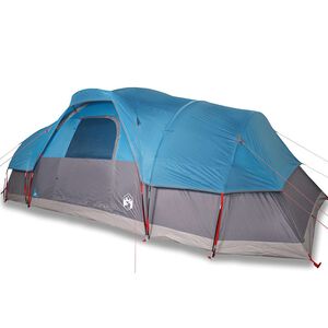 vidaXL Kuppeltelt for camping 11 personer bl&aring; vanntett