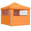 vidaXL Partytelt Oransje 292 x 292 x 315 cm Oxford Stoff