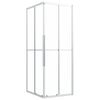 vidaXL Dusjkabinett frostet ESG 90x70x180 cm