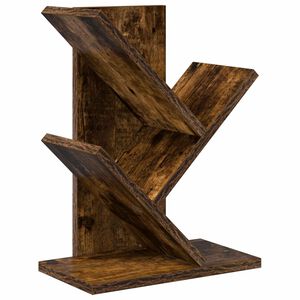 vidaXL Tre Bokhylle 3-Hyller 30 x 18 x 40 cm Konstruert tre R&oslash;kt Eik