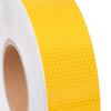 vidaXL Reflekterende tape gul 5 cm x 50 m PVC