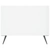 vidaXL Salongbord høyglans hvit 102x50x40 cm konstruert tre