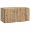 vidaXL Vegghengt TV skap 59,5 x 31 x 30 cm Artisan eik Konstruert tre
