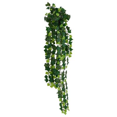 vidaXL Kunstige hengeplanter 12 stk 339 blader 90 cm grønn