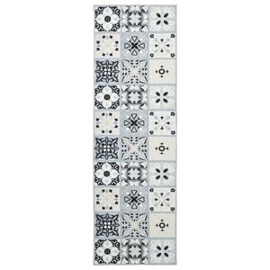 vidaXL Teppe Runner ORIZ 1150 gsm Gr&aring; og svart