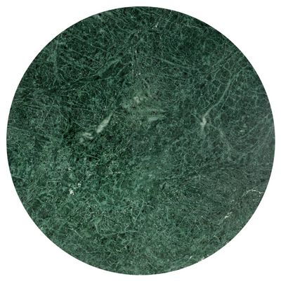 vidaXL Salongbord grønn 60x60x35 cm ekte stein med marmorstruktur