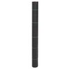 vidaXL Kontrollmatte for ugress svart 1x150 m PP