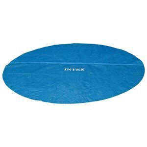 Intex Soldrevet bassengtrekk bl&aring; 206 cm polyetylen