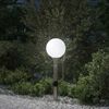 vidaXL Pullertlampe med sensor og stikkontakt 80 cm rustfritt st&aring;l IP44