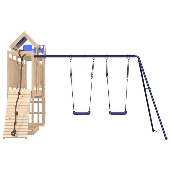 vidaXL Utend&oslash;rs lekesett heltre furu