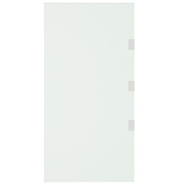 vidaXL Sidepaneler for d&oslash;rkalesje 2 stk gjennomsiktig herdet glass