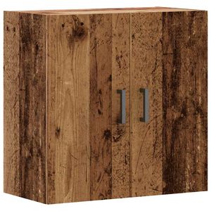 vidaXL Veggskap gammelt tre 60x31x60 cm konstruert tre