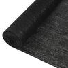 vidaXL Skjermnett svart 1,2x10 m HDPE 150 g/m&sup2;