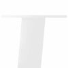 vidaXL Konsollbordben 4 stk hvite 72 cm st&aring;l