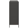 vidaXL Highboard svart 101,5x39x103,5 cm st&aring;l
