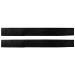 vidaXL Selvh&auml;ftende d&oslash;rb&oslash;rstetninger 2 stk. 100 cm Aluminium Legering