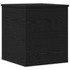vidaXL Lagringsboks Svart Eik 40 x 42 x 46 cm Konstruert tre